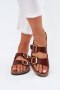 Klapki damskie Model Iskira 25SD21-8323 Brown