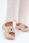 Klapki damskie Model Ivoriel M567 Beige