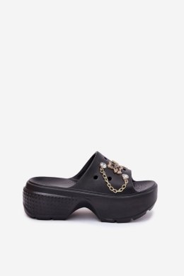 Klapki damskie Model Ivoriel M567 Black