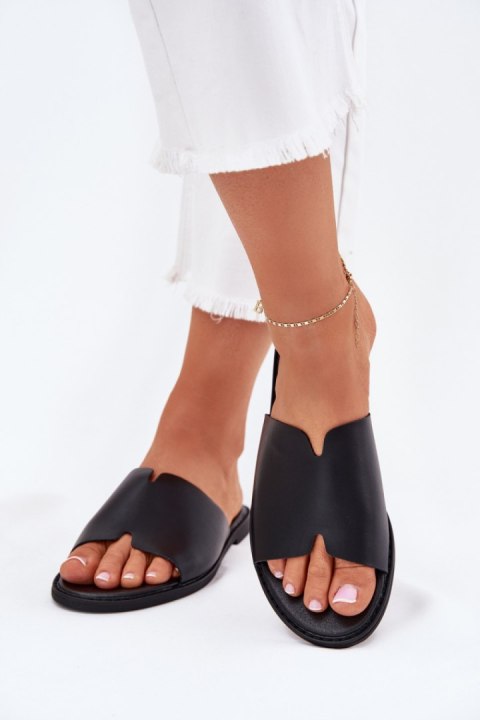Klapki damskie Model Kalimira 25SD35-8835 Black Klapki damskie Model Kalimira 25SD35-8835 Black