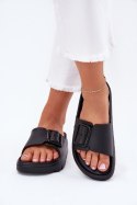Klapki damskie Model Viasara 25SD97-8800 Black