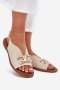Sandały damskie Model Amelira 25SD35-8775 Beige