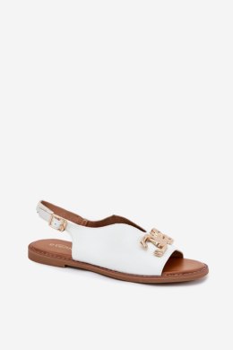 Sandały damskie Model Amelira 25SD35-8775 White