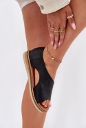 Sandały damskie skórzane Model Artiker 46C1016 czarny Black