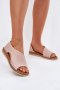 Sandały damskie skórzane Model Artiker 46C1018 jasny różowy Light Pink