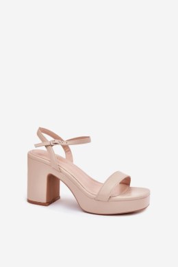 Sandały damskie Model Lillita 6896 Beige