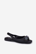 Sandały damskie Model S.Barski KV51-079 czarny Black
