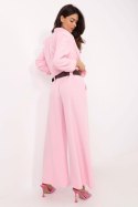 Spodnie Damskie szwedy Model DHJ-SP-5583-1.83 jasny różowy Light Pink - Italy Moda