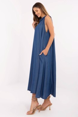 Sukienka damska jeansowa Model DHJ-SK-A7969.89 Dark Blue - Italy Moda