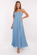 Sukienka damska Model DHJ-SK-A9086.95 błękitna Blue - Italy Moda