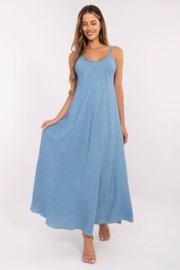Sukienka damska Model DHJ-SK-A9086.95 błękitna Blue - Italy Moda