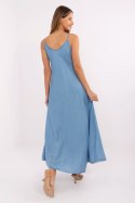 Sukienka damska Model DHJ-SK-A9086.95 błękitna Blue - Italy Moda