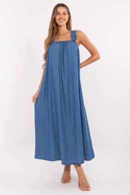 Sukienka damska jeansowa Model DHJ-SK-A9197.90 Dark Blue - Italy Moda