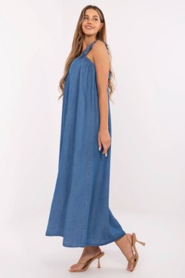 Sukienka damska jeansowa Model DHJ-SK-A9197.90 Dark Blue - Italy Moda