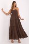 Sukienka damska Model MI-SK-A2596.97 brązowa Brown - Italy Moda