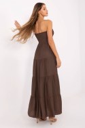 Sukienka damska Model MI-SK-A2596.97 brązowa Brown - Italy Moda
