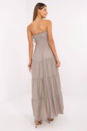 Sukienka damska Model MI-SK-A2596.97 ciemny beżowy Dark Beige - Italy Moda