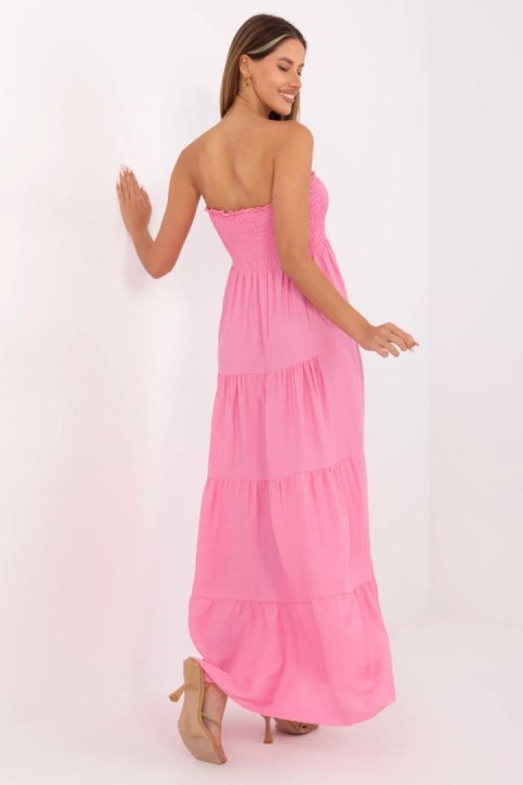 Sukienka damska Model MI-SK-A2596.97 różowa Pink - Italy Moda Sukienka damska Model MI-SK-A2596.97 różowa Pink - Italy Moda