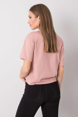 Bluzka T-shirt Damski Model 157-TS-0086.60P Dark Pink - Rue Paris
