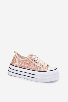 Trampki damskie Model Melina 806-4D Pink