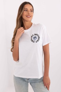 Bluzka T-shirt Damski Model D12022AC02645E biały White