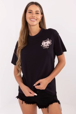 Bluzka T-shirt Damski Model D12022AC02645I ciemny zielony Dark Grey - Sublevel