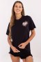Bluzka T-shirt Damski Model D12022AC02645I ciemny zielony Dark Grey - Sublevel