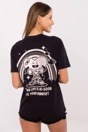 Bluzka T-shirt Damski Model D12022AC02645I ciemny zielony Dark Grey - Sublevel