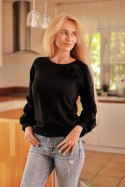 Bluza Damska oversize Model Similan Black - Mirale
