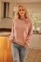 Bluza Damska oversize Model Similan Pink - Mirale