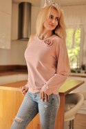 Bluza Damska oversize Model Similan Pink - Mirale