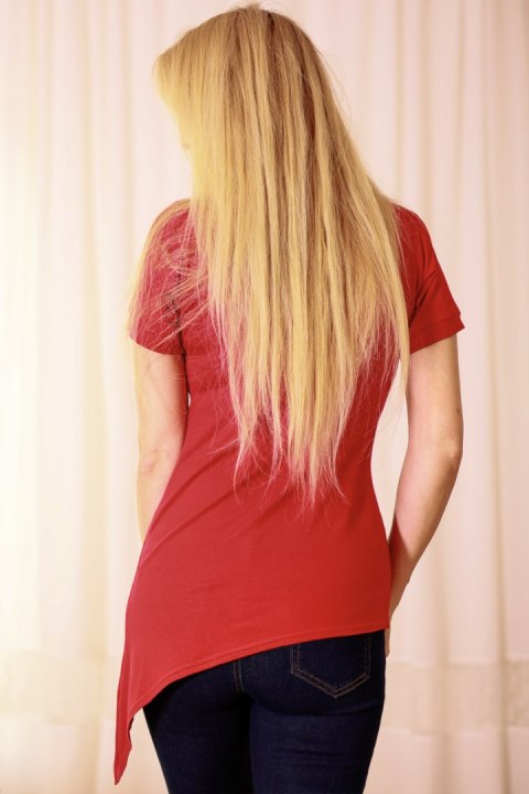 Bluzka damska Model Aria Red - Mirale Bluzka damska Model Aria Red - Mirale