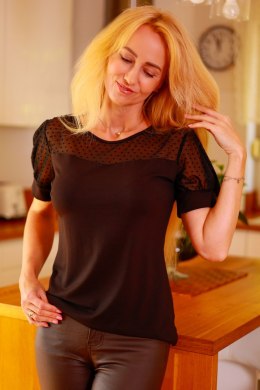 Bluzka damska Model Ava Black - Mirale