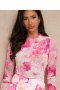 Bluzka damska tiulowa Model Blake 295892024 Maranta - LaBalancia