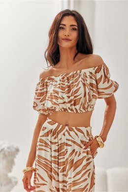 Bluzka damska hiszpanka Model Noemi BLU0215 L02 - Roco Fashion
