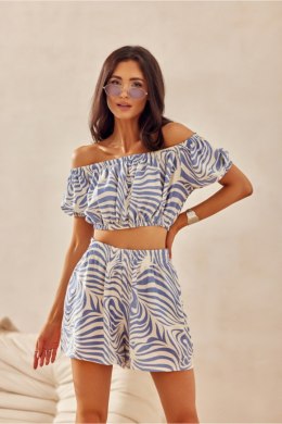 Bluzka damska hiszpanka Model Noemi BLU0215 L05 - Roco Fashion