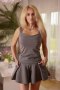 Bluzka damska Koszulka Top Model Mia Grey - Mirale