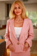 Marynarka damska Żakiet Model Adela Pink - Mirale