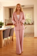 Marynarka damska Żakiet Model Emi Pink - Mirale