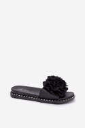 Klapki damskie Model Elachase M361 Black