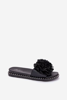 Klapki damskie Model Elachase M361 Black