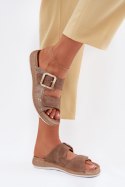 Klapki damskie Model Inblu MK000013 Brown