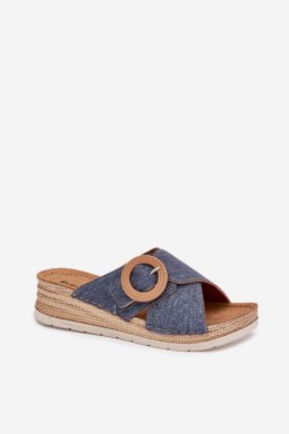 Klapki damskie Model Inblu RV000012 Blue
