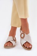 Klapki damskie Model Inblu RV000012 Light Beige