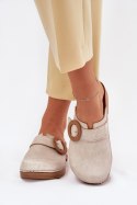 Klapki damskie Model Inblu TF000001 Beige