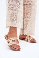 Klapki damskie Model Nirina LX9607 Beige