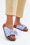 Klapki damskie Model Seressa WD293 Blue