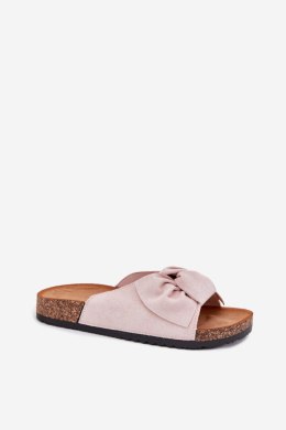 Klapki damskie Model Seressa WD293 Light Pink