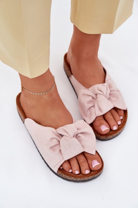 Klapki damskie Model Seressa WD293 Light Pink Klapki damskie Model Seressa WD293 Light Pink