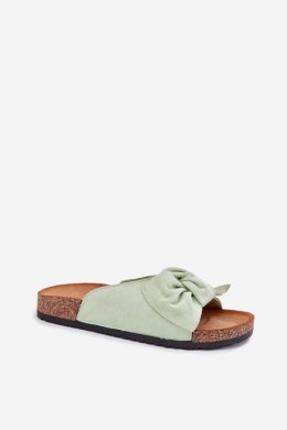 Klapki damskie Model Seressa WD293 Mint